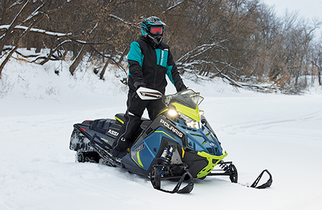 Lime Squeeze Polaris Snowmobiles Ultimate Skid Plate